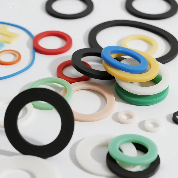 product custom made high temp silicone seals gaskets precision engineered for industrial pumps heavy machinery engines-0