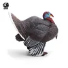 New simulation farm poultry model plastic solid pvc animal model turkey toy for sale