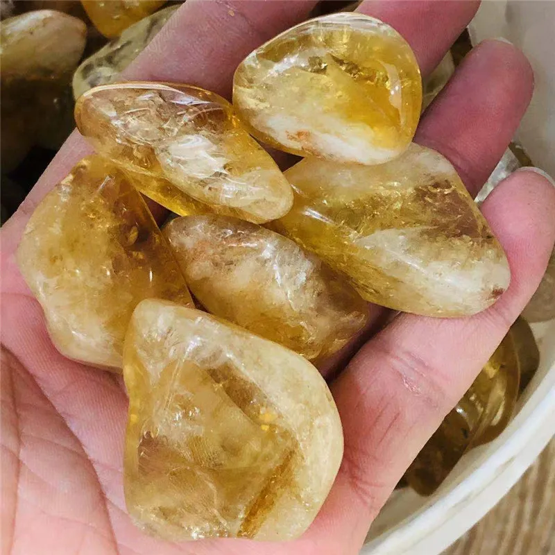 Natural Polished Brazilian Lemon Yellow Crystal Gravel Citrine Quartz Crystal Tumbled Stone For Healing Buy Polished Crystal Tumbled Stones Citrine Tumbled Citrine Gravel Product On Alibaba Com
