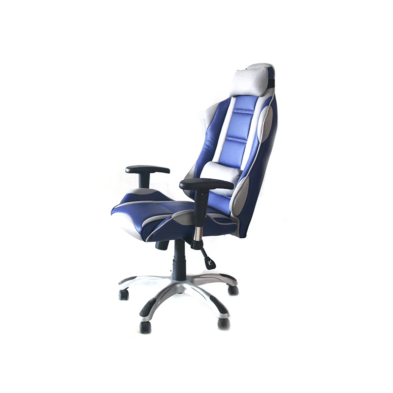 可调节人体工程学办公椅带头枕赛车游戏椅腰部支撑椅 - buy gaming