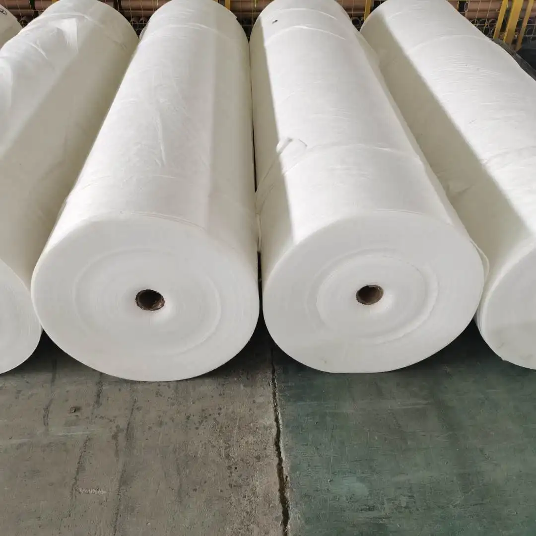 ex-factory polypropylene pp pet filament white geotextile
