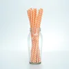 China stripe block biodegradable paper drinking straw Hot sales eco-friendly paper straws