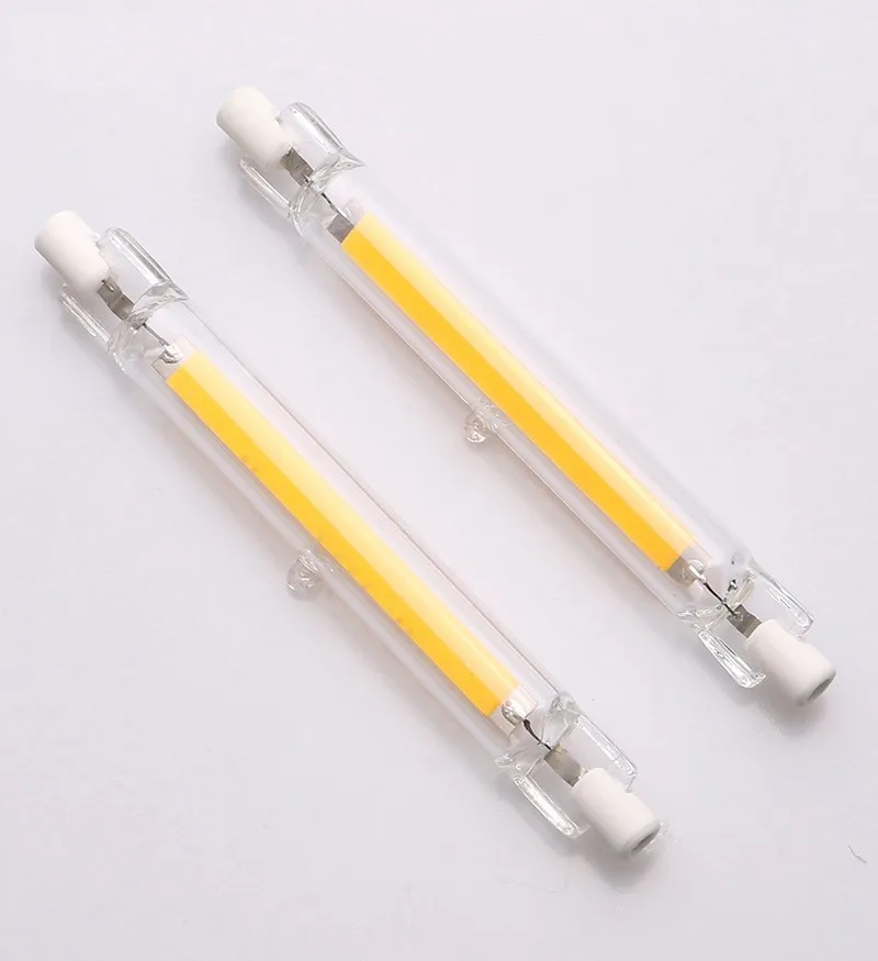 8mm led bulb COB Double End Linear Light 78MM J78 R7s 7W Replacement Bulb