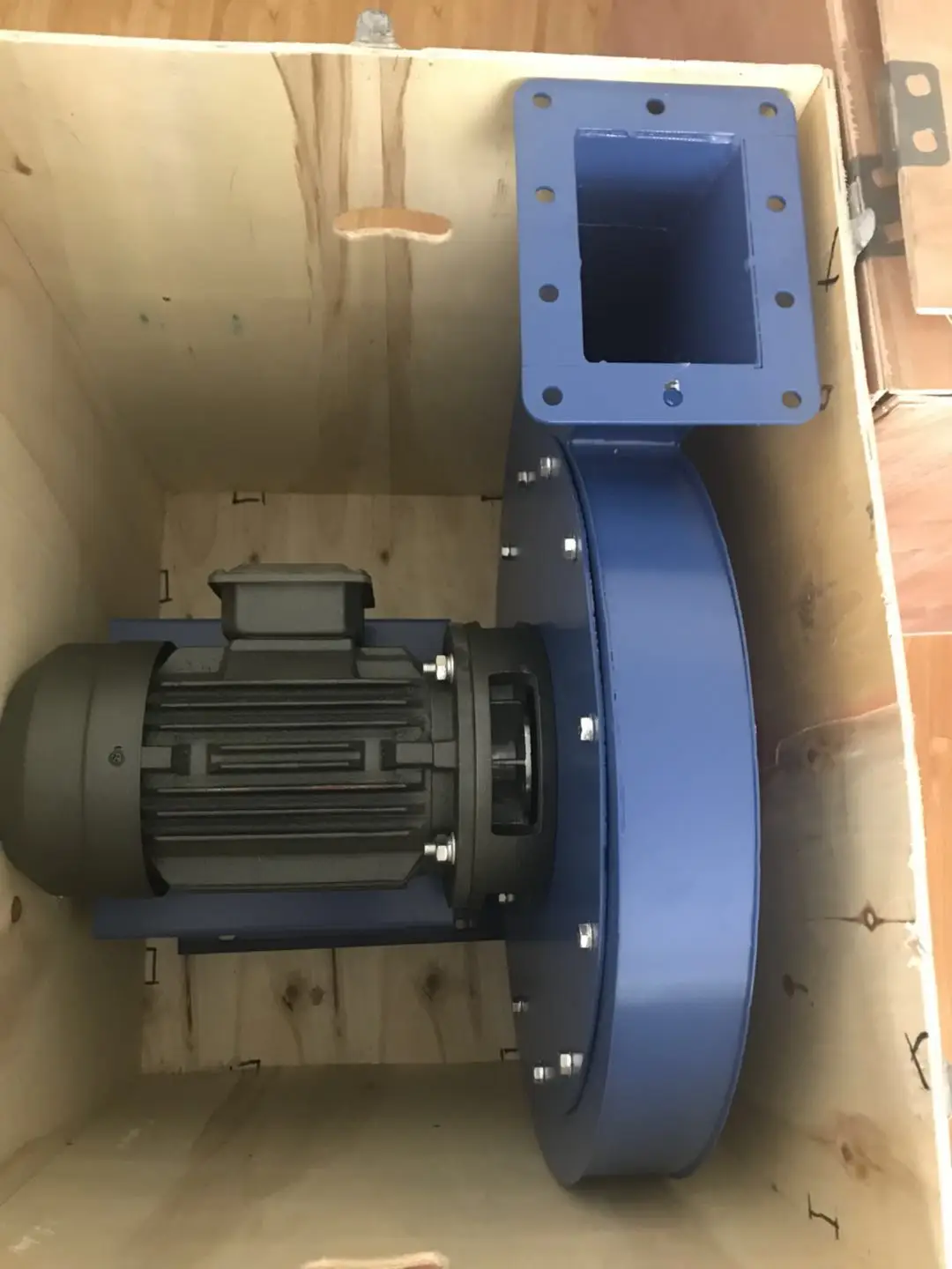 Backward Curved Impeller Centrifugal Blower High Static Pressure Fan