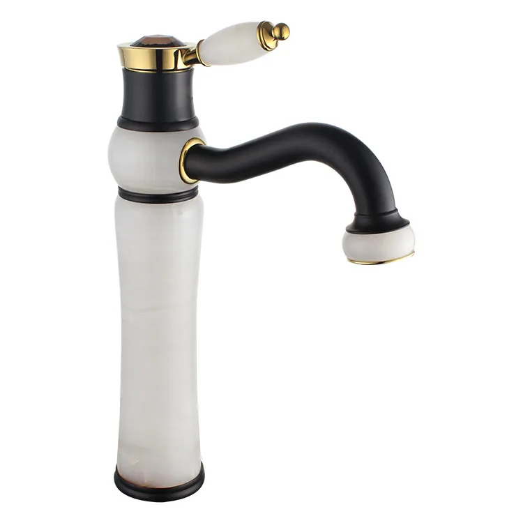 Joinsun sanitary ware modern style water tap single handle mixer bathroom brass basin faucet