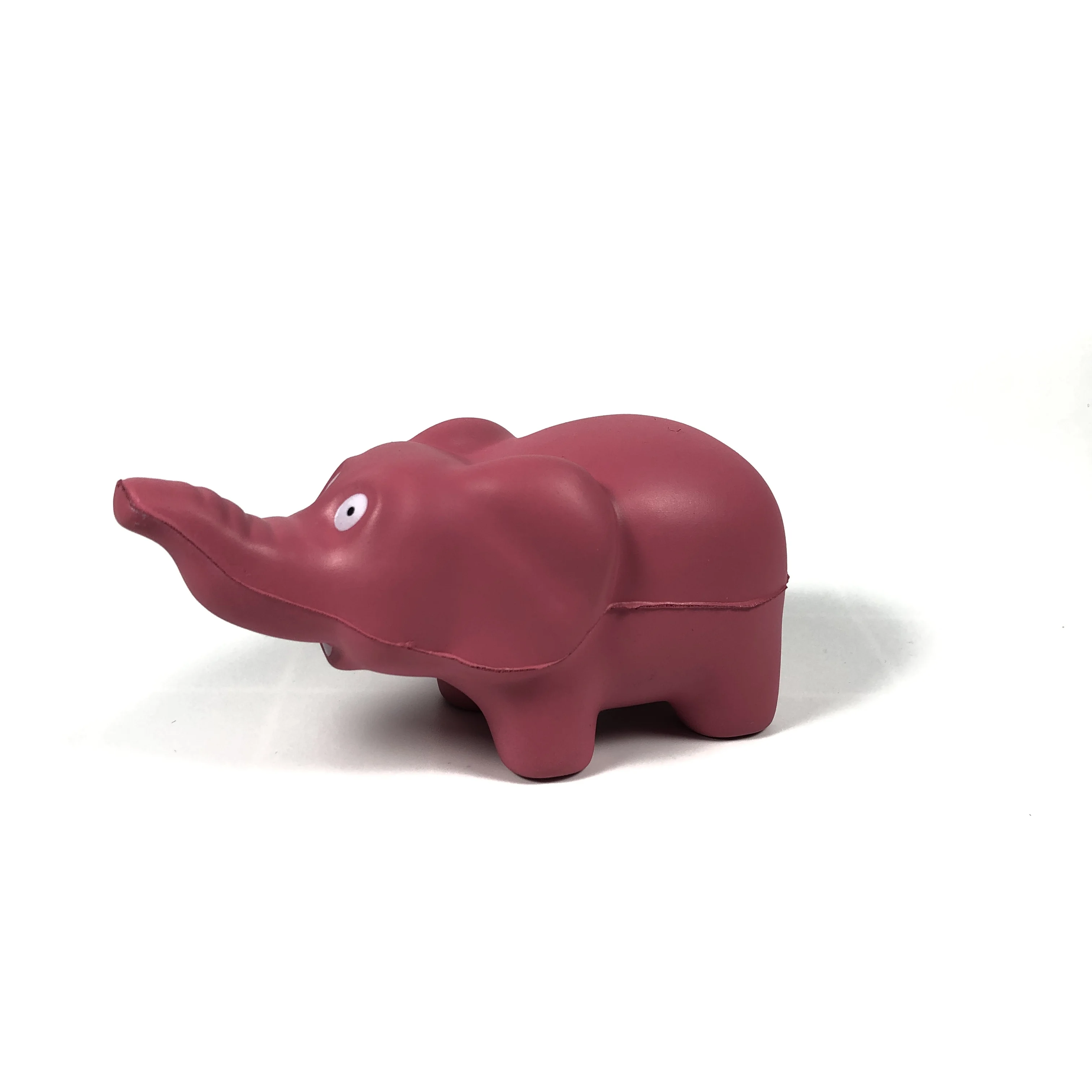 批发礼品套装可爱大象泡沫玩具促销 pu 压力大象球