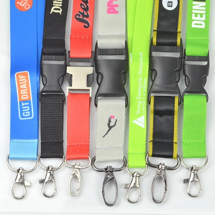 Promotional Metal Bottle Opener Short Lanyard Keychain With Carabiner ...