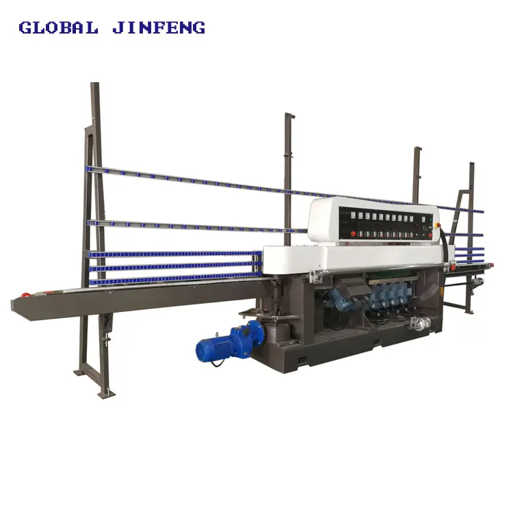 Jfe 9540 Multifunction Glass Straight Line And 45 Degree Angle Edge Polish Grinder Etching