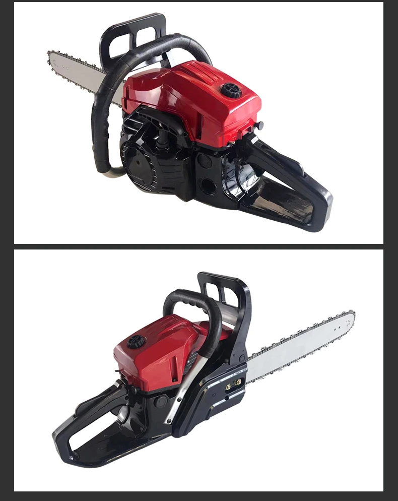 High Power Chainsaw Gas Petrol Chain Saw 6900 Wood Cutting Machine 62cc