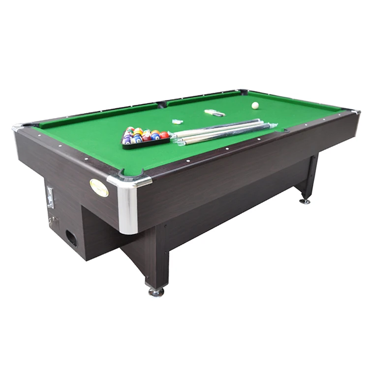 Customized 8ft/9ft Coin Operating Pool Table With Specific Coin For ...