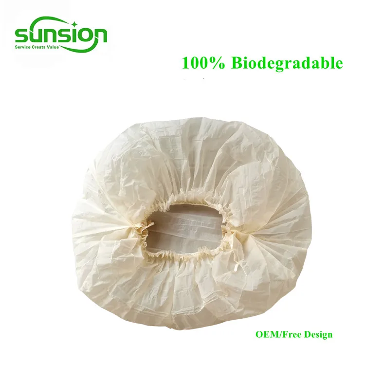Best Quality Biodegradable Disposable Waterproof Shower Cap For Women