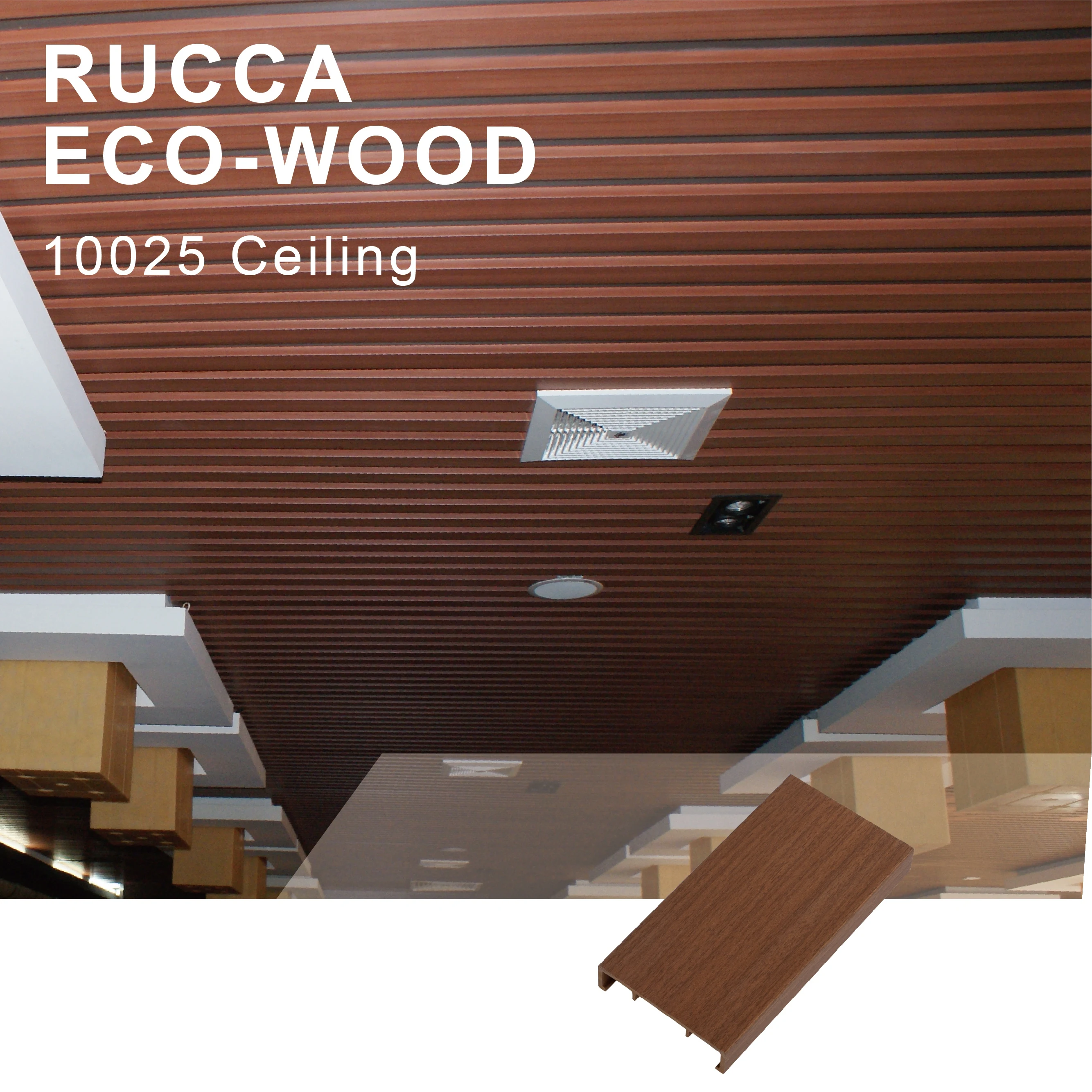 Rucca Ceiling Panel Wood Plastic Composite Pvc Ceiling Design For Homes Interior Decoration 100 25mm China Building Material Buy Pvc Ceiling