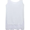 Wholesale sensory lace jacket sleeveless vest pajamas soft comfortable pit fabric