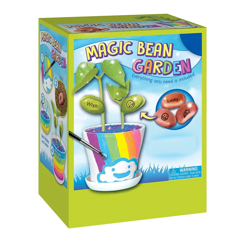 Magic Bean Garden Painting Diy Observation Science Children's Natural
