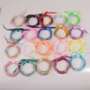New Fashion Luminescent PVC Bracelet for Women Glitter jelly bangles silicone jelly bracelet