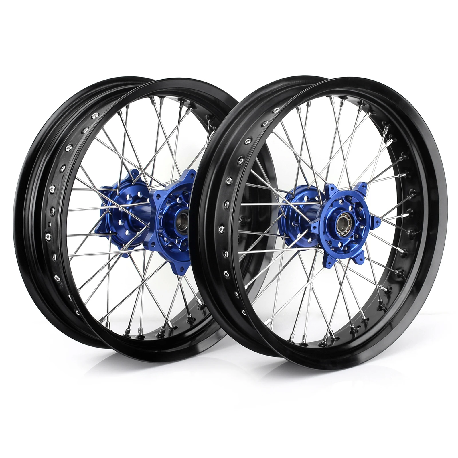 17 Inch Aluminum Motorcycle Dirt Bike Wheel Hub Set For Sherco 125 Sc