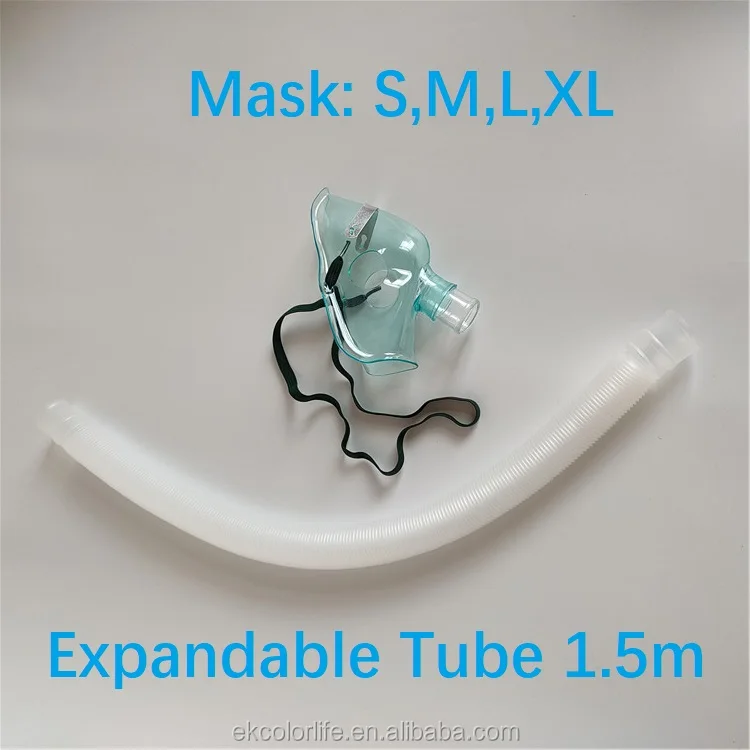 Disposable Nebulizer with Corrugated Tube