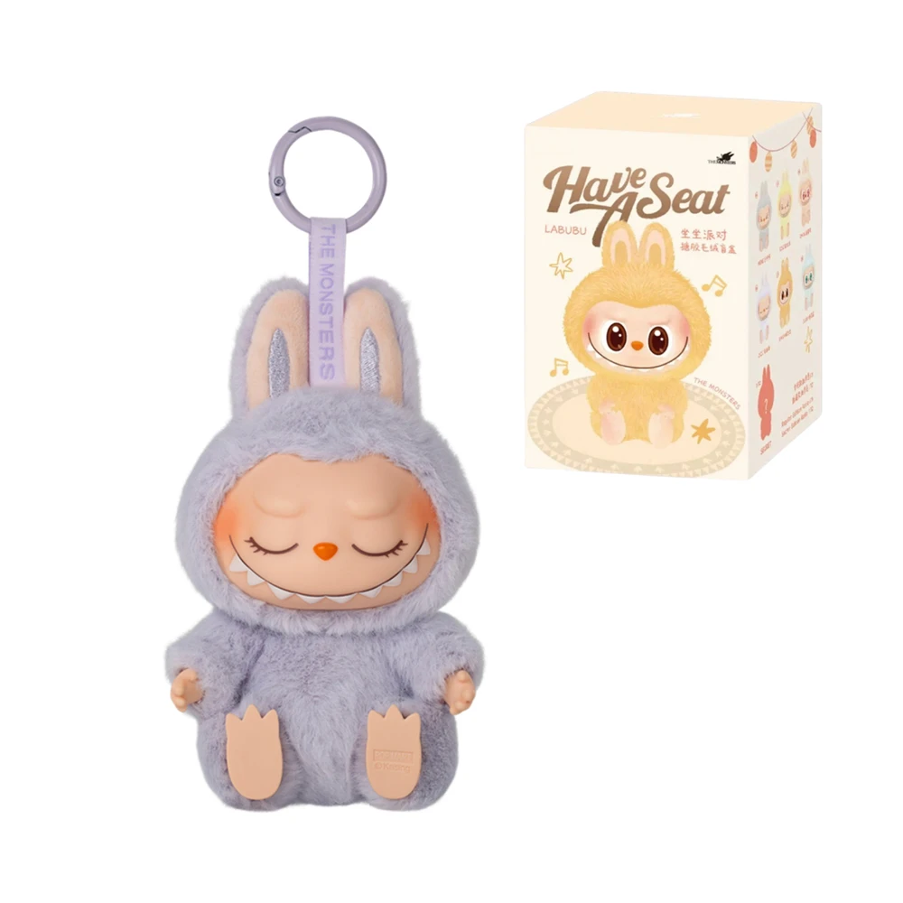 Original POPMART Macaron 2nd Generation LABUBU Have a Seat Party