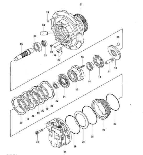 New 4434043 Plate Friction for ZX70 ZX75US-3 Excavator - Durable