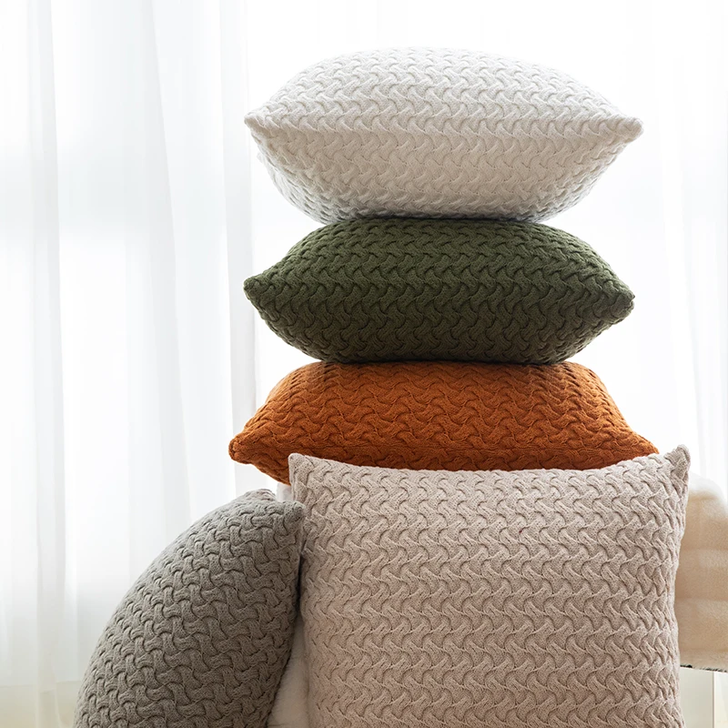 Lux Chenille Throw Pillow Styling