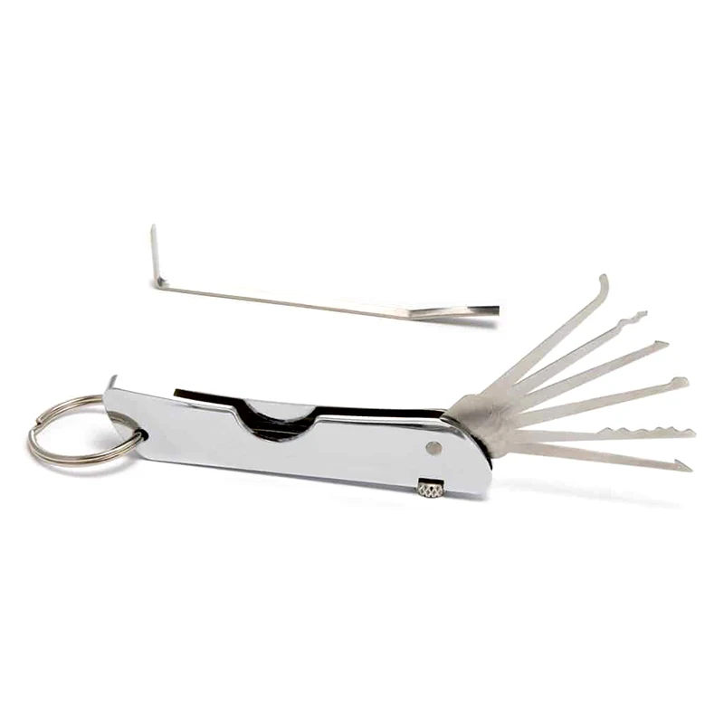 Haoshi Tools Folding Keychain Knife Fold Pick Tool Style 20 In 1 Lock Pick  Set Locksmith From Kywel_obd, $21.09