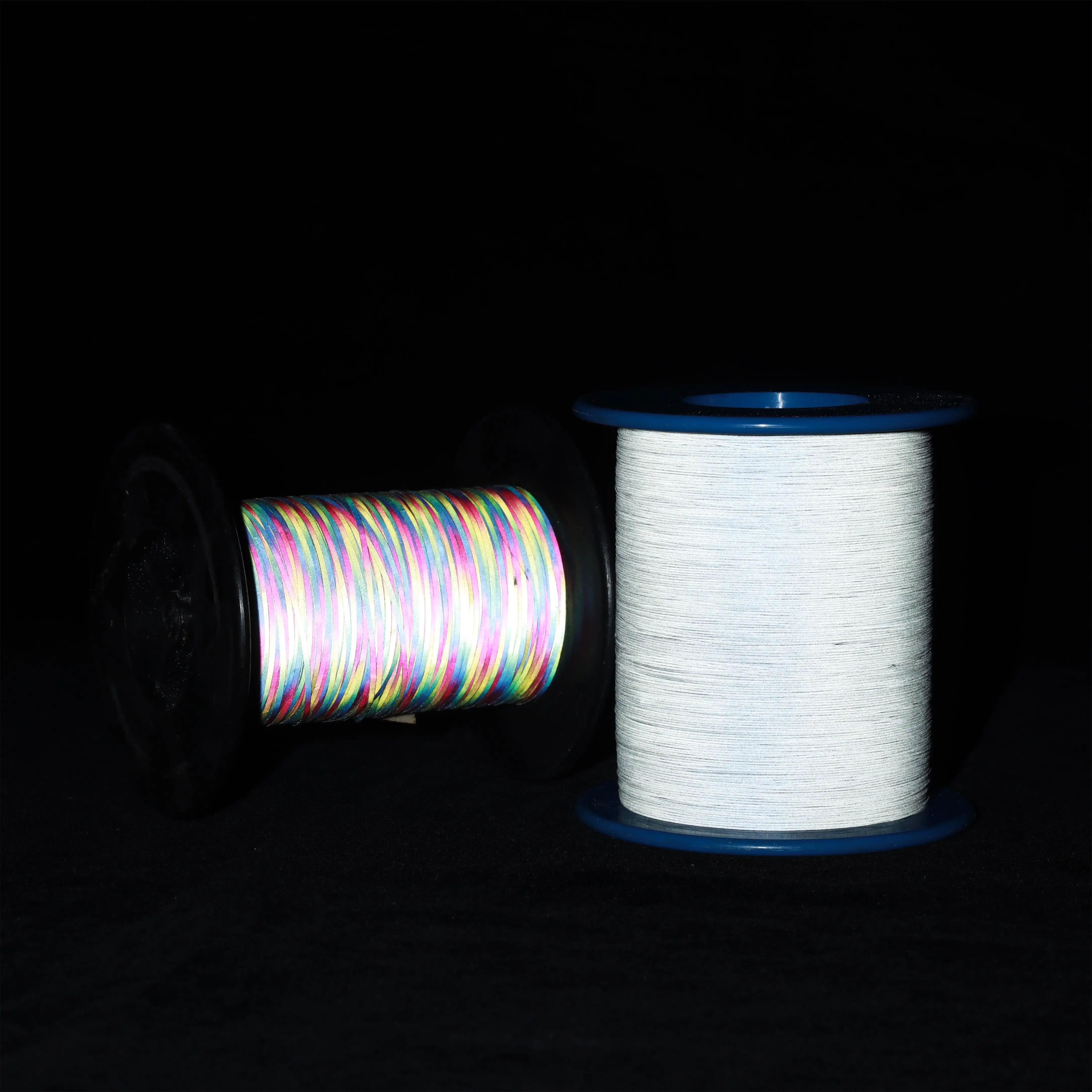 Reflective Yarn For Embroidery Machine Reflective Thread Luminous Yarn