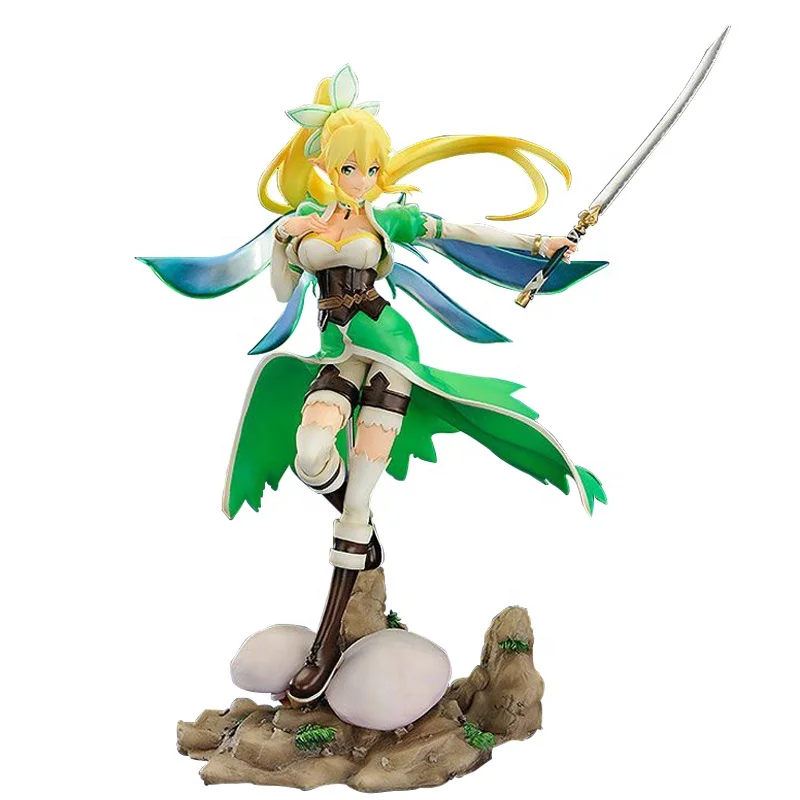 25CM Anime Figure Sword Art Online Kirigaya Suguha ALO UW Pose Genius Model  Doll Toy Gift Collect Boxed Ornament PVC