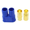 High Current 8mm EC8 Bullet Connector 24K Gold Plated Banana Plug Female Male Connectors For RC Lipo Battery