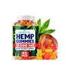 Premium Hemp Gummies Natural Hemp Boost Memory Function, Improved Sleep, Support Good Mood Fast Results - Rich in Vitamins