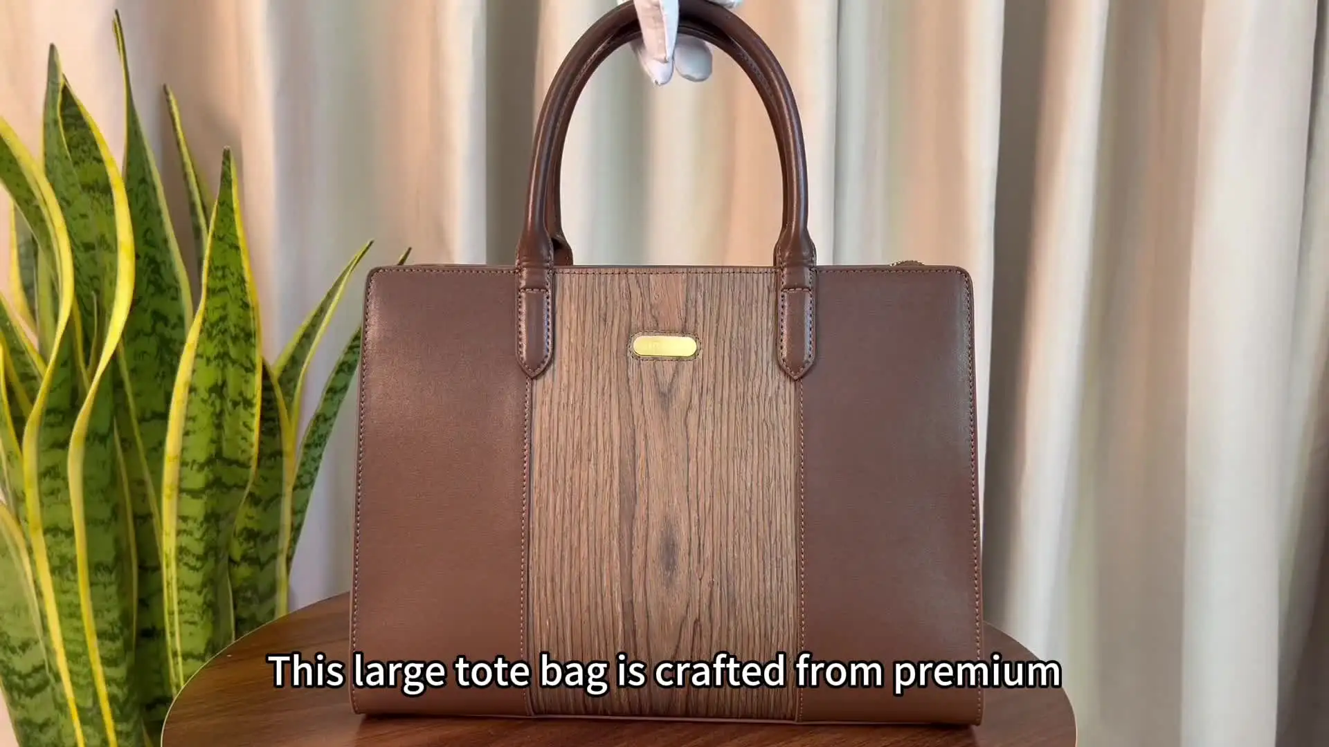 Luxury Women's Handmade Genuine Leather Tote Bag New Arrival with