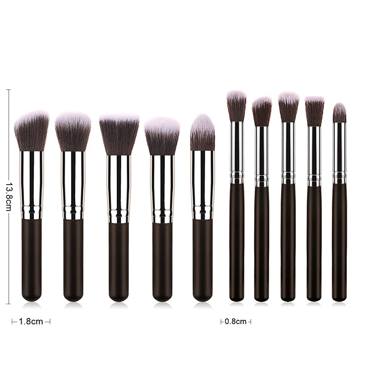 fluffy makeup brush