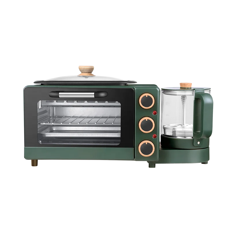 
Multi functional cooking and baking home 3 in 1 breakfast makers machine 