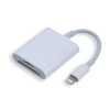 2 In 1 Sd Tf Multi Card Reader for iPhone 5/5s/6/6s/6Plus/7/7s/7Plus/8/8Plus/X/iPad Mini/Air