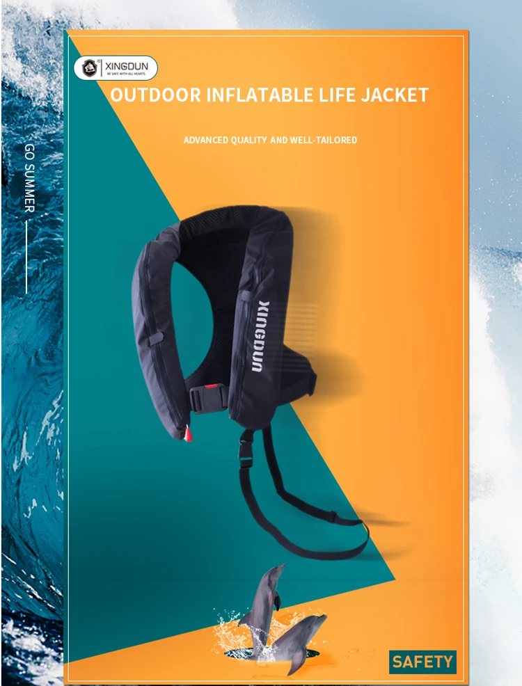 Different color life jacket