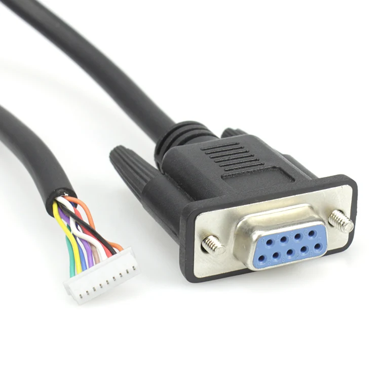 RS232 female serial console 9PIN D SUB extension connector cable - ANKUX.COM