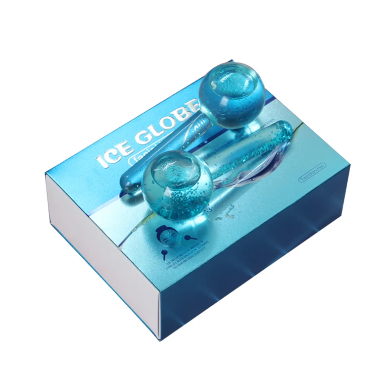 
2020 Ebay hot selling Summer cool massage ball glass ice globes 