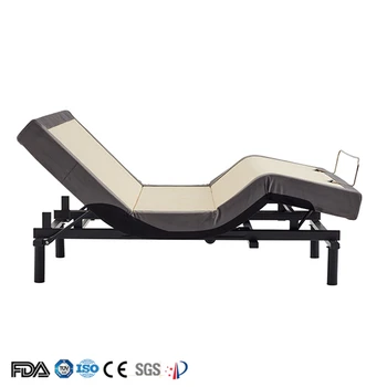 Smart Flex Adjustable Bed Foldable Frame 5420 Anti Snore Massage Remote ...