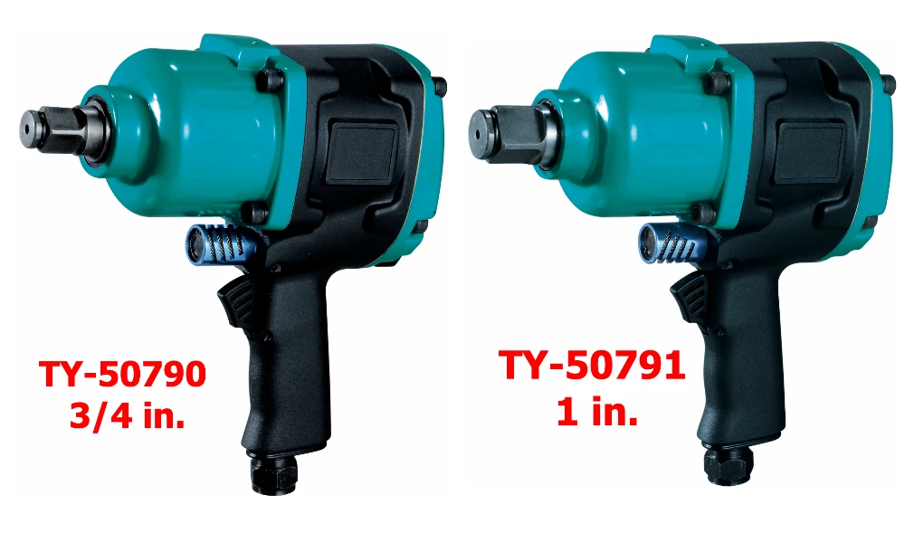TY50790L Air Powered Torque Gun with 2 in. Extended Anvil. 3/4 In. Drive For commercial Use 4600 rpm