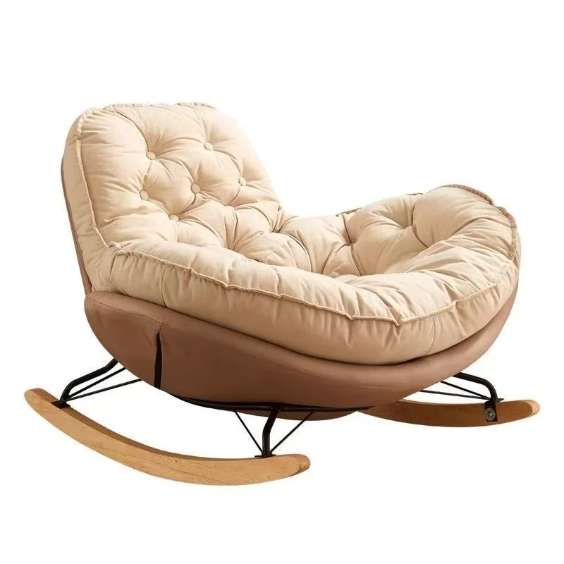 Modern American-style Snail Rocking Chair for Balcony Relaxation ...