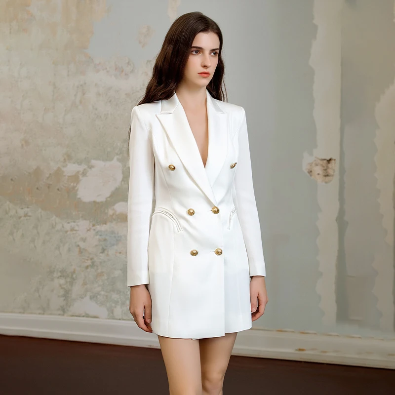 ladies white blazer dress Plain for Women Asymmetric Belted Wrap Blazers Notched Suit Coats and Jackets Long Sleeve Work Office Wedding Guests Formal Candy Color Suit Dress Dress it up with heels or keep it casual with flatseither way White Wedding Blazer Dress Mini