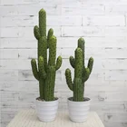 wholesale Home office ornaments indoor decoration potted fake artificial cactus plant succulent for sale