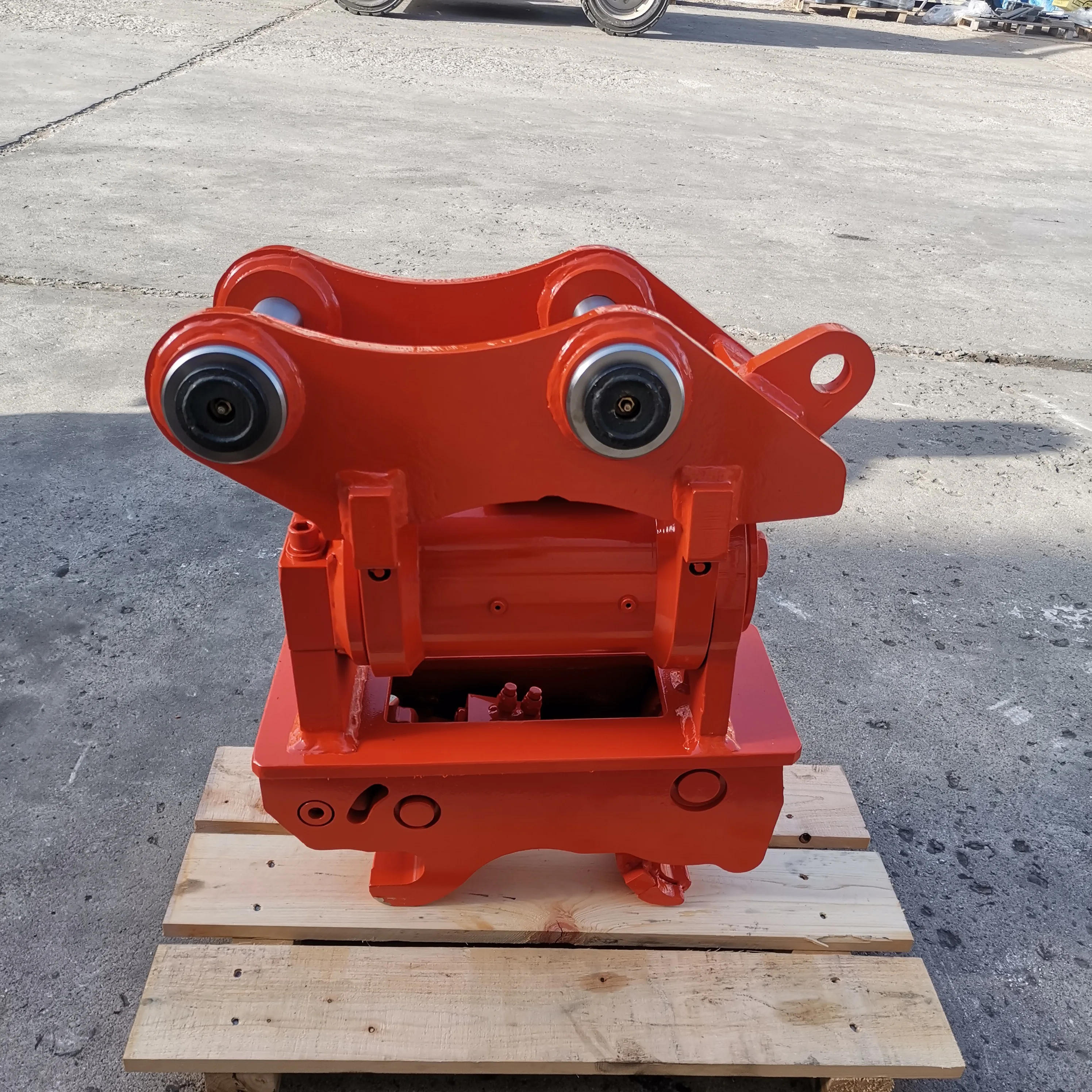 Excavator Tilting Rotating Hydraulic Quick Coupler For Zx40 Zx75