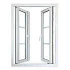 Esterno IN PVC finestre a battente design per la casa, porte e finestre dalla Cina