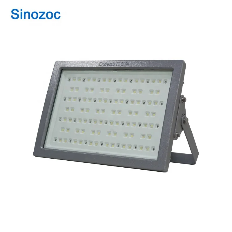 Sinozoc China Factory EX certificate 150W Explosion Proof LED Light explosion proof led flood light
