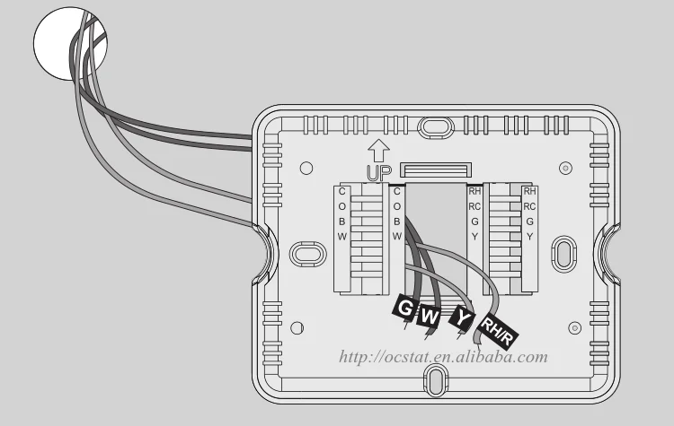 Digital Non Programmable Air Conditioner Room Thermostat For HVAC