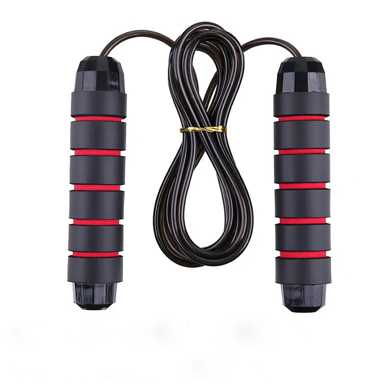 

2021 Amazon Hot Selling Skipping Rope Wholesale Custom Logo Gym Fitness Long Handle Weighted Heavy Adjustable PVC Jump Rope Set, Black,blue,green,red