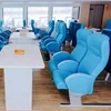 Business type Business class Aluminium Fabric Leather high strength boat seat