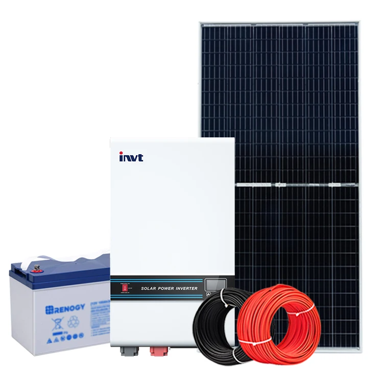 Off-Grid Solar System 30Kw Gel Battery Solar Energy System With Battery Inverter Lighting Kits