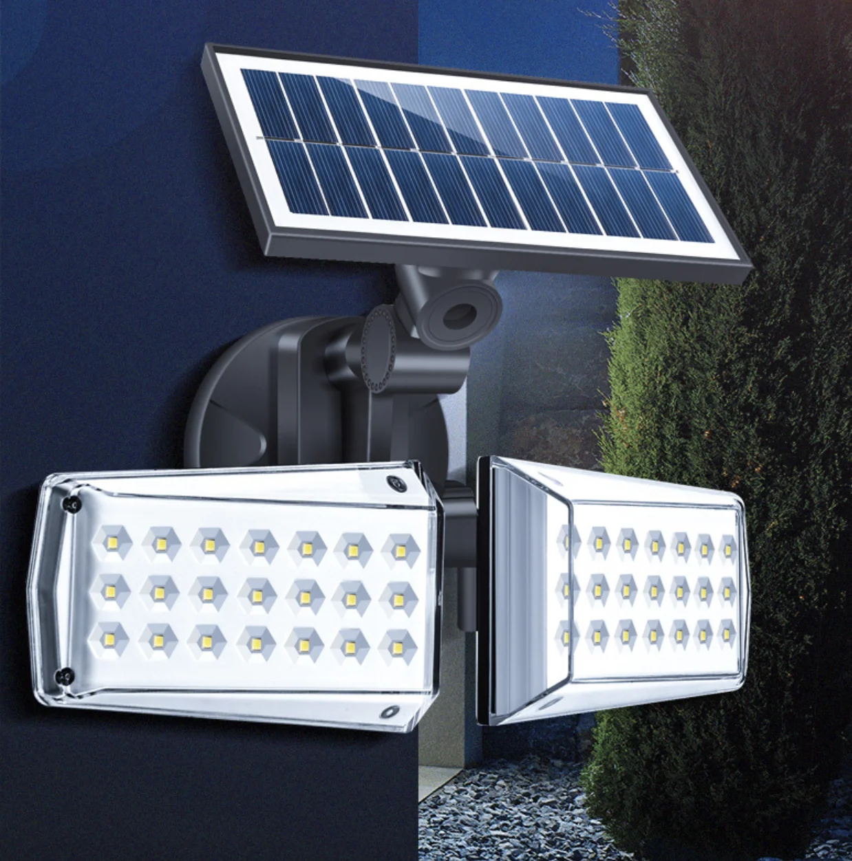 Super Bright Waterproof 42LED Garden Yard Motion Sensor LED Solar Lights Outdoor Wall Solar Power Light