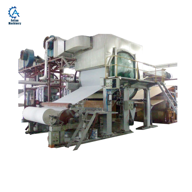 Wood Pulp Making Line Handkerchief Toilet Paper Machine Prices
